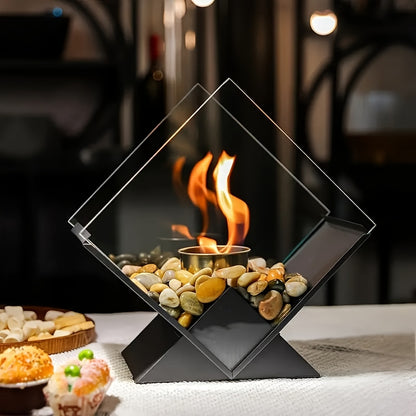 FestiveFlame | Classic Fireplace – Compact Indoor & Outdoor Ambience
