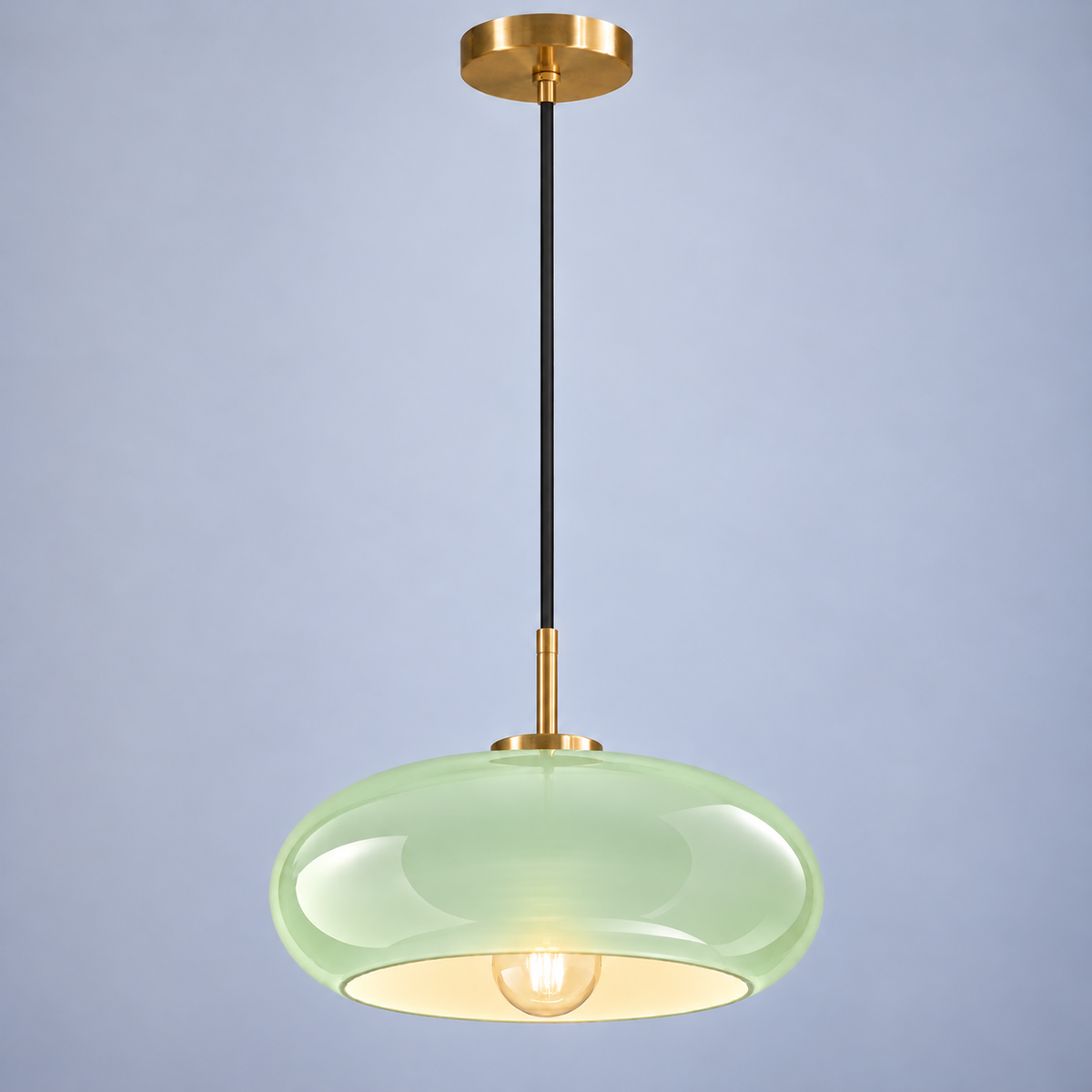 Tundris - Vintage Bowl Semi-Flush Ceiling Light
