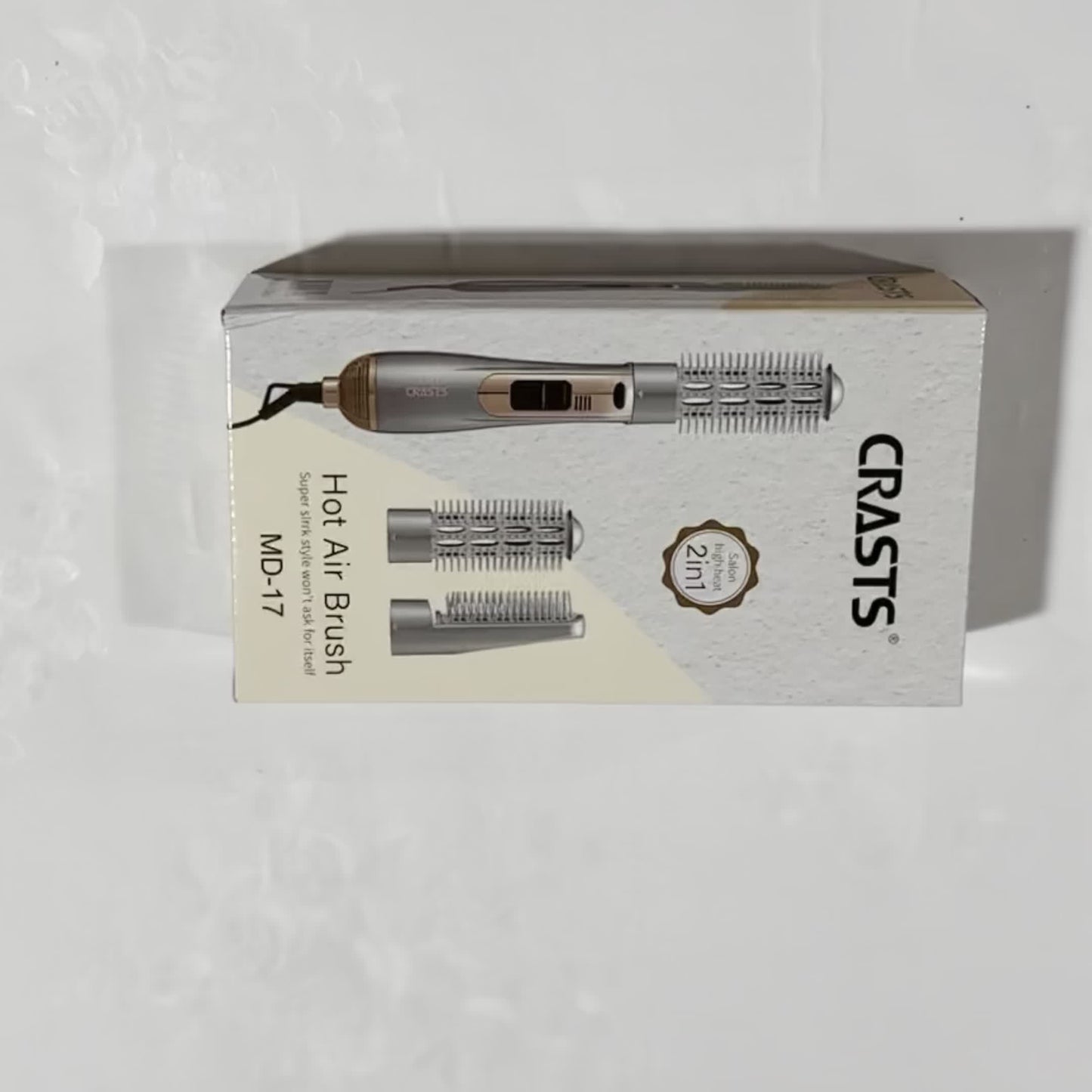 StyleComb | 2-in-1 Hair Dryer Brush – Dries, Straightens & Creates Curls