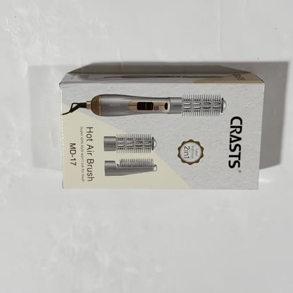 StyleComb | 2-in-1 Hair Dryer Brush – Dries, Straightens & Creates Curls