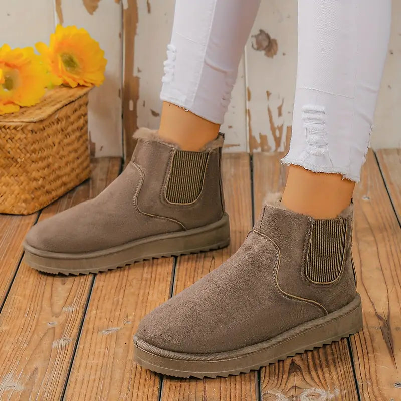 SnowFit | The Most Comfortable Plush Fleece Snow Boots