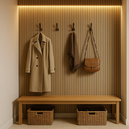 WoodWall | Self-Adhesive 3D Wall Panels with Wood Effect
