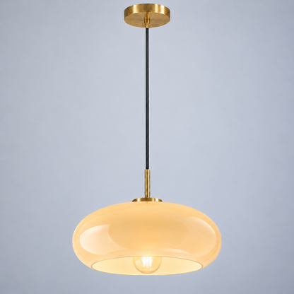 Tundris - Vintage Bowl Semi-Flush Ceiling Light