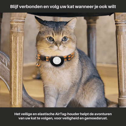 TrackTail | Cat collar with GPS tracker mount & safety clasp