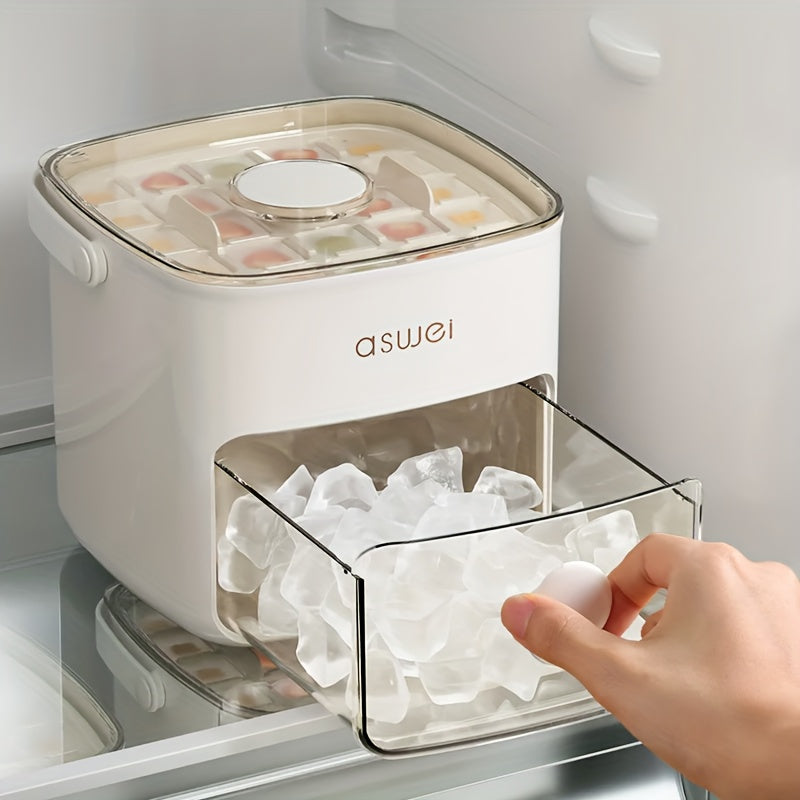 IceLuxe | Compact Ice Storage Box – Space-Saving Freezer Design