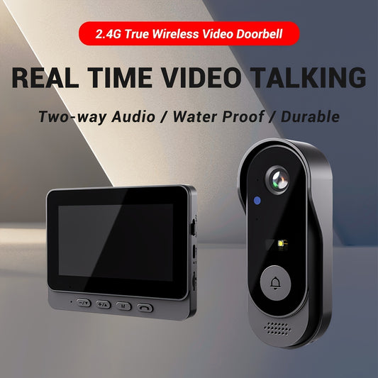 VisionBell | USB-Powered Video Doorbell with Touch Control