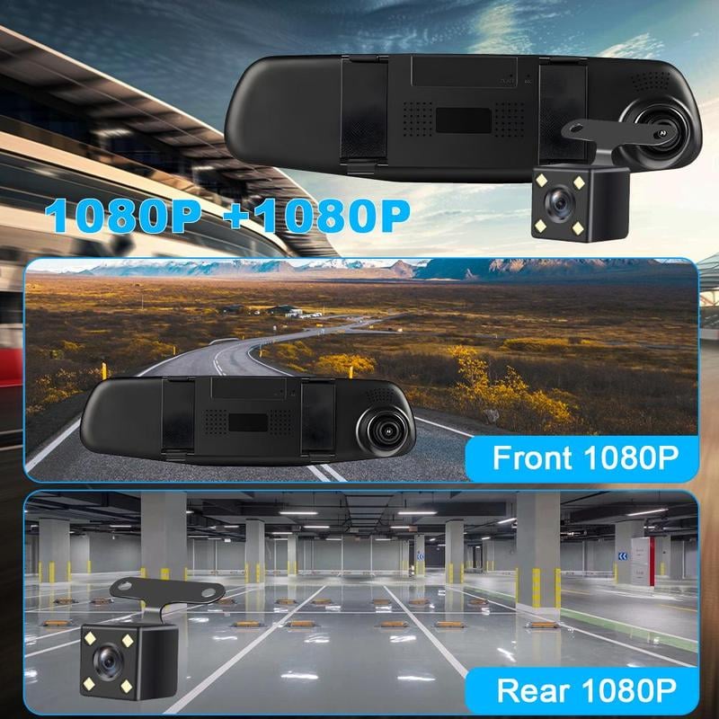 RoadScope | 140° Wide-Angle with Crystal Clear Rear View