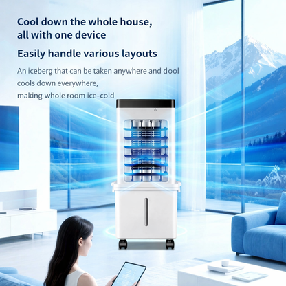 AeroVibe - Portable Windowless Air Cooler