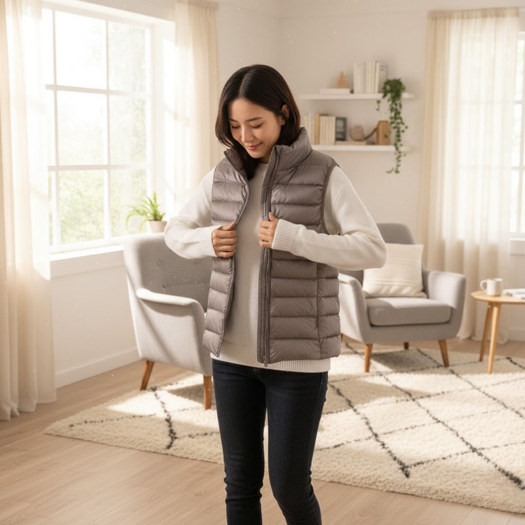 Alisette - Sleeveless Quilted Vest