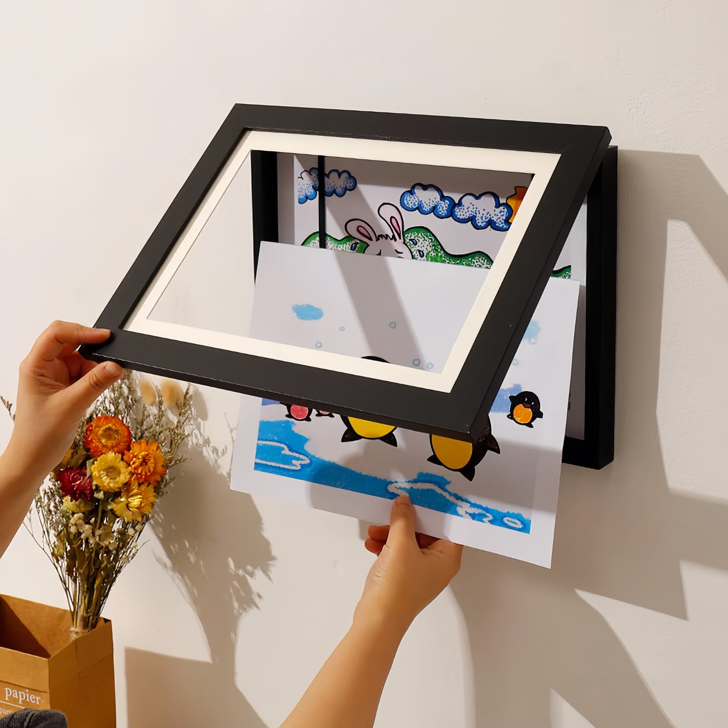Artiva - Front-Opening Display Frame
