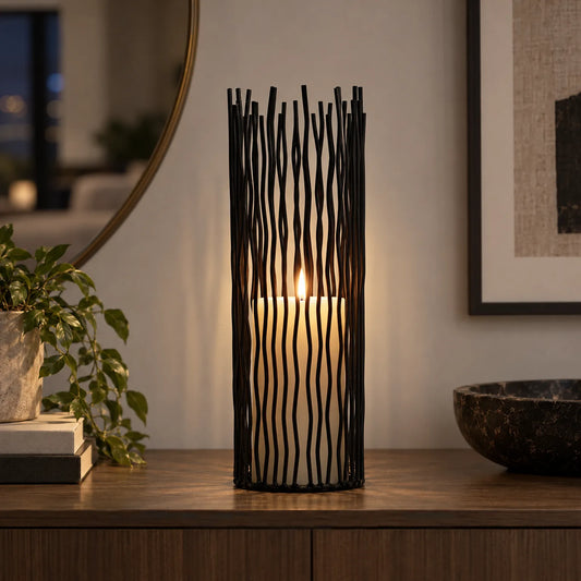 Astraea - Abstract Wire Candle Holder