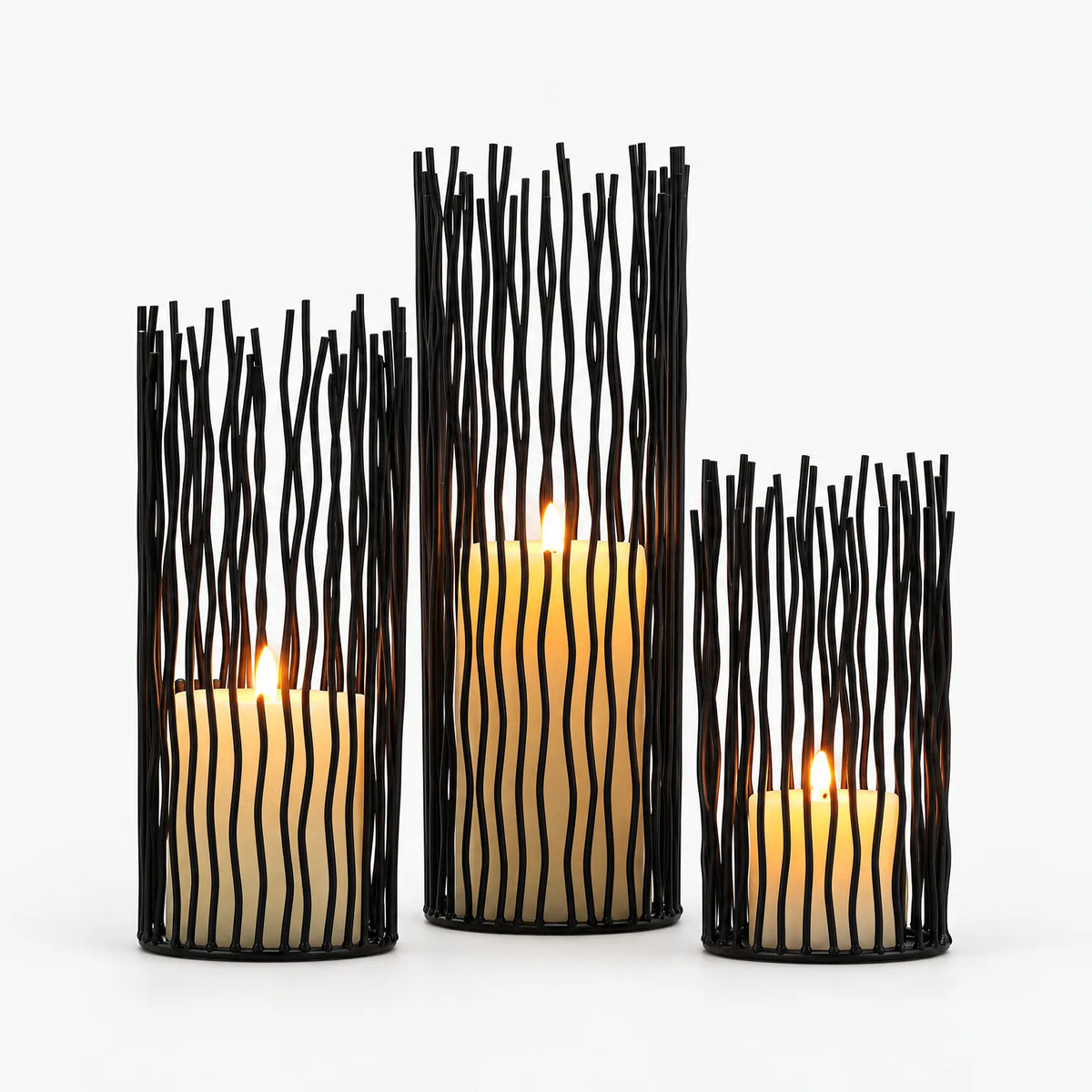 Astraea - Abstract Wire Candle Holder