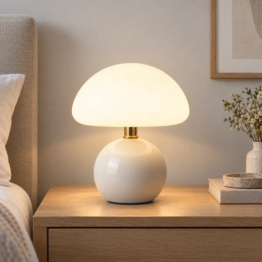 Audlin - Bauhaus Inspired Mushroom Table Lamp