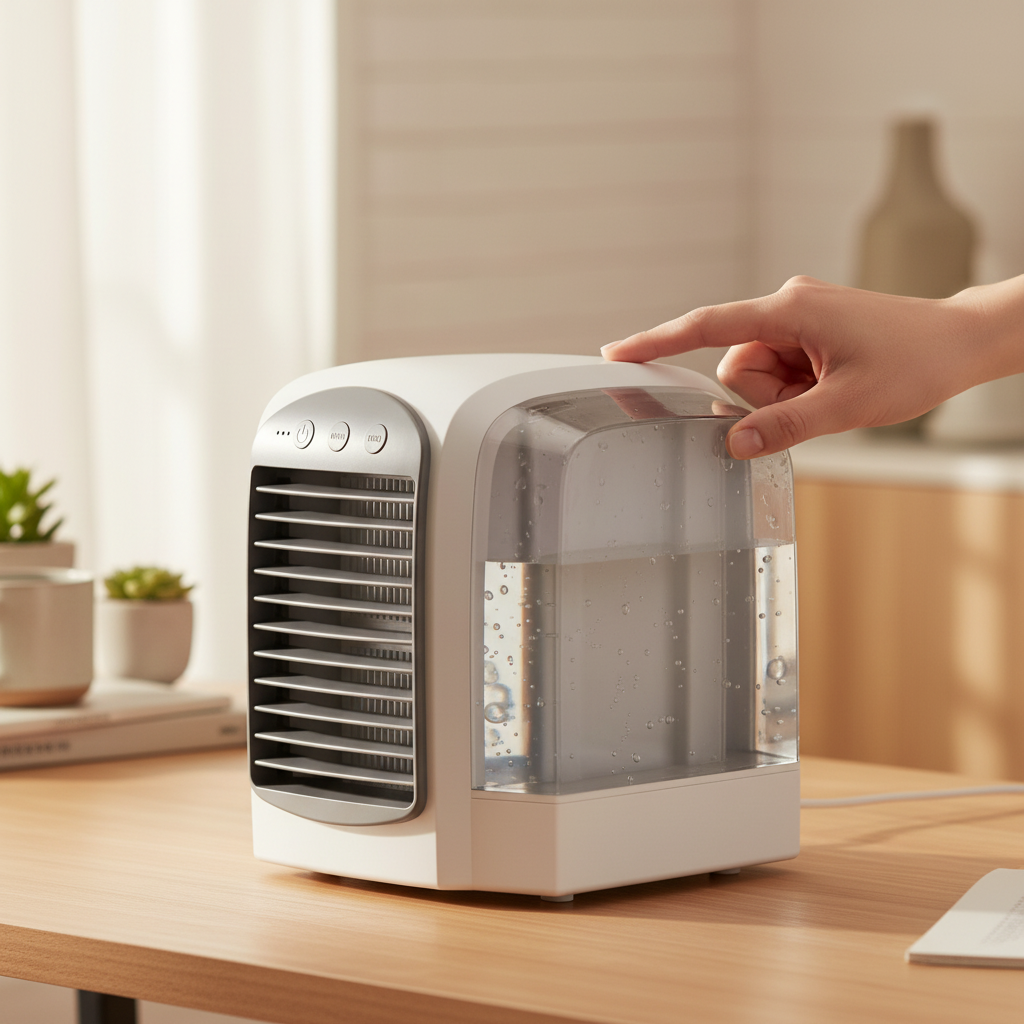AuraCool - Compact Evaporative Air Cooler