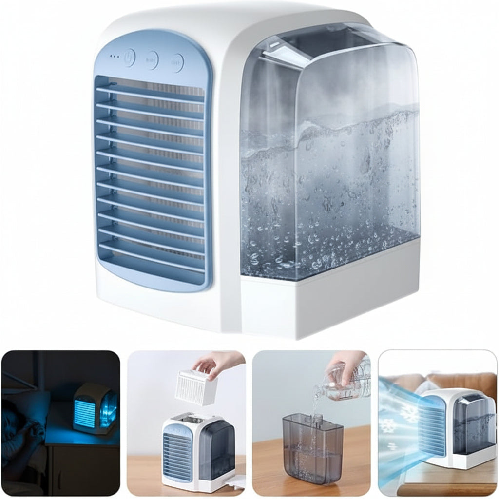 AuraCool - Compact Evaporative Air Cooler