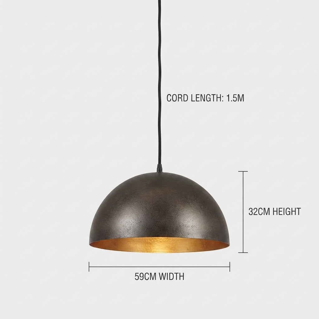 Aurion - Minimalist Dome Ceiling Light7