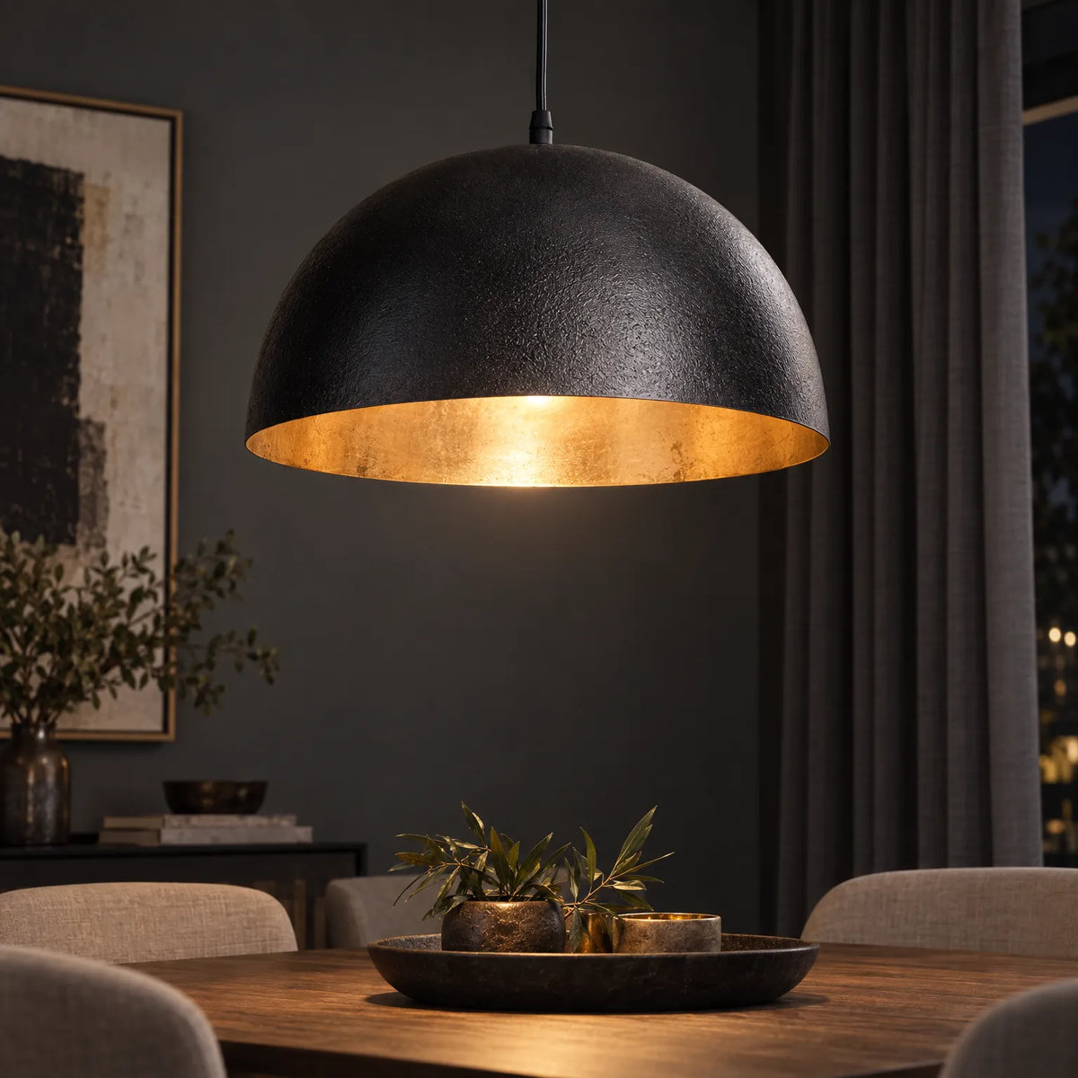 Aurion - Minimalist Dome Ceiling Light