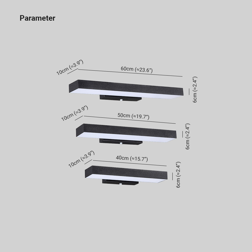 LuxeBar | Minimalist Outdoor Wall Light