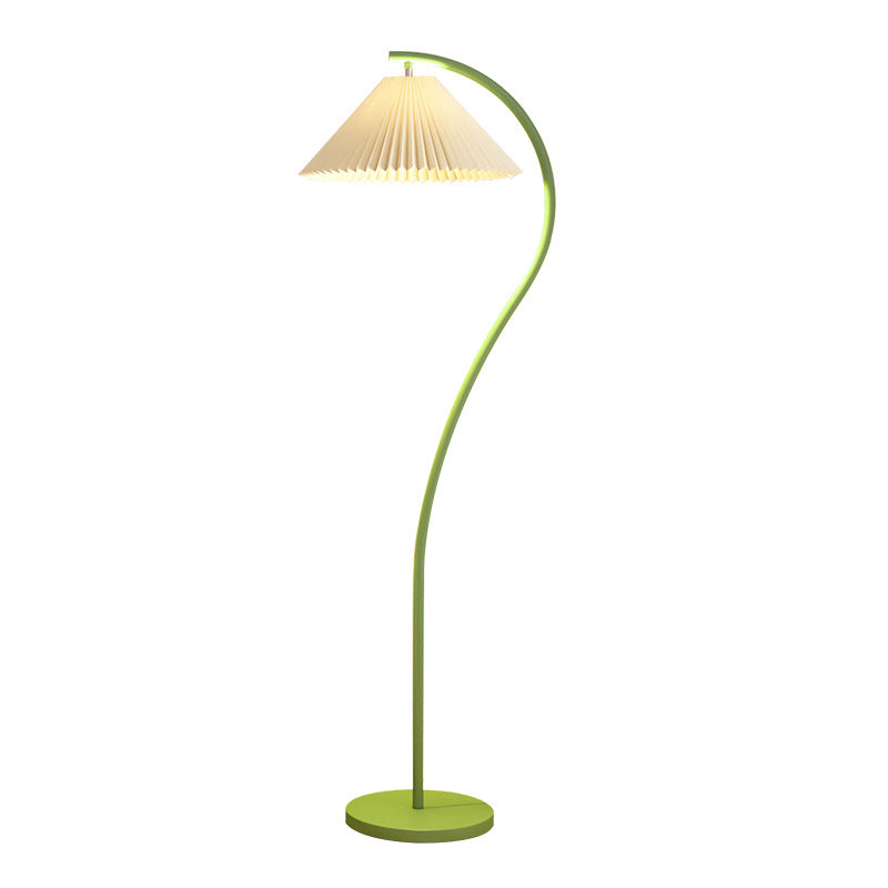 FoldaLamp | Minimalist Floor Lamp with Fabric Shade