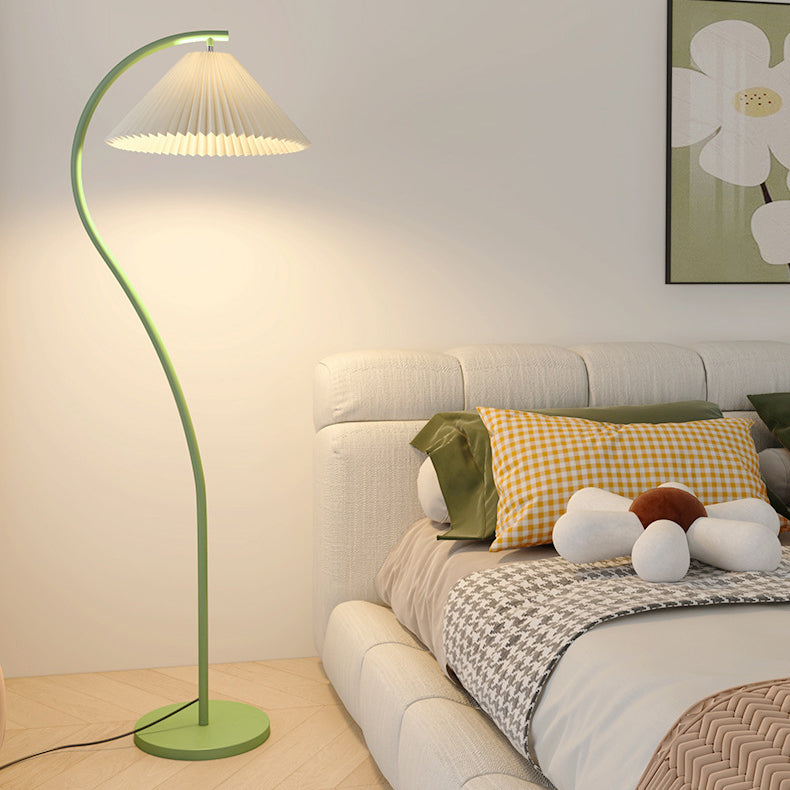 FoldaLamp | Minimalist Floor Lamp with Fabric Shade