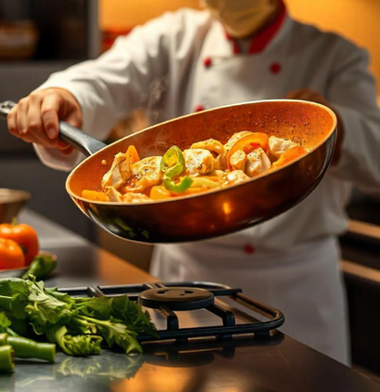 CopperChef | Deluxe Copper Pan for Precise Cooking