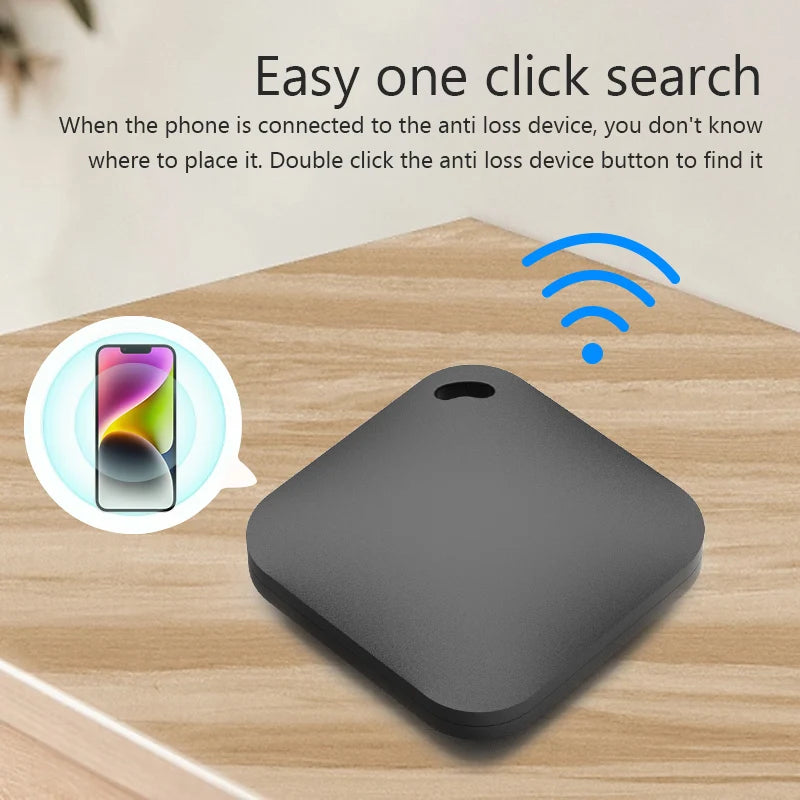 Bluetooth Tracker mit Alarm – GPS Tracker für Schlüssel und Haustiere, Kompakt und Tragbar, Unterstützt Apple Netzwerk 1