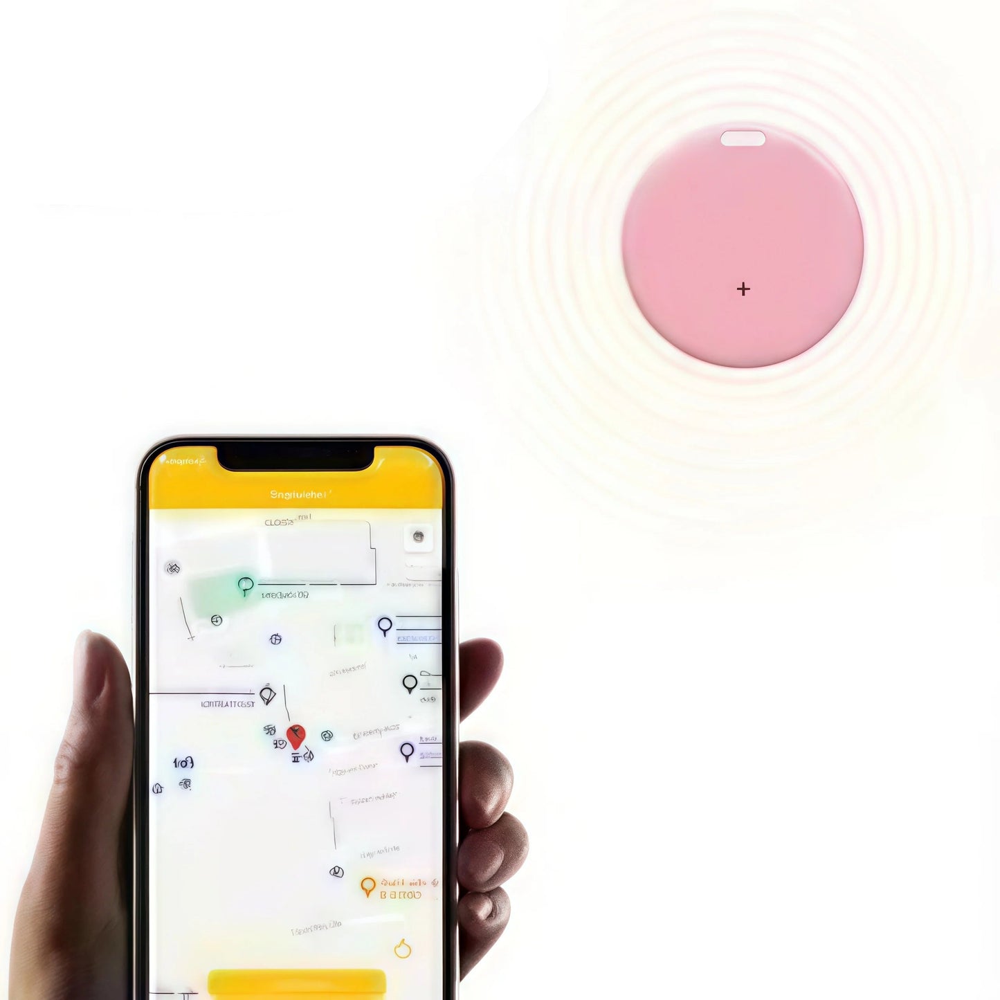 Bluetooth Tracker mit Anti-Verlust-Funktion und Selfie-Fernsteuerung – Kompakt, Tragbar, Echtzeit-Tracking 6