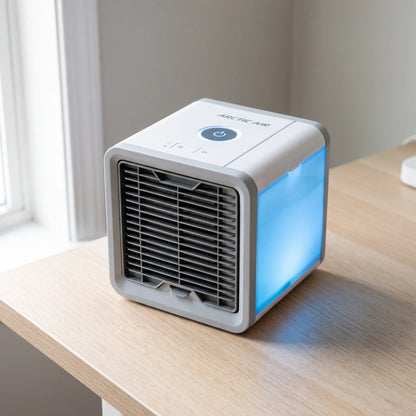 BreezeCube - Compact Desktop Air Cooler
