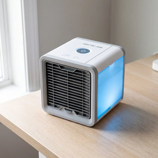 BreezeCube - Compact Desktop Air Cooler