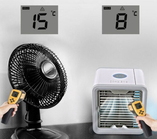 BreezeCube - Compact Desktop Air Cooler