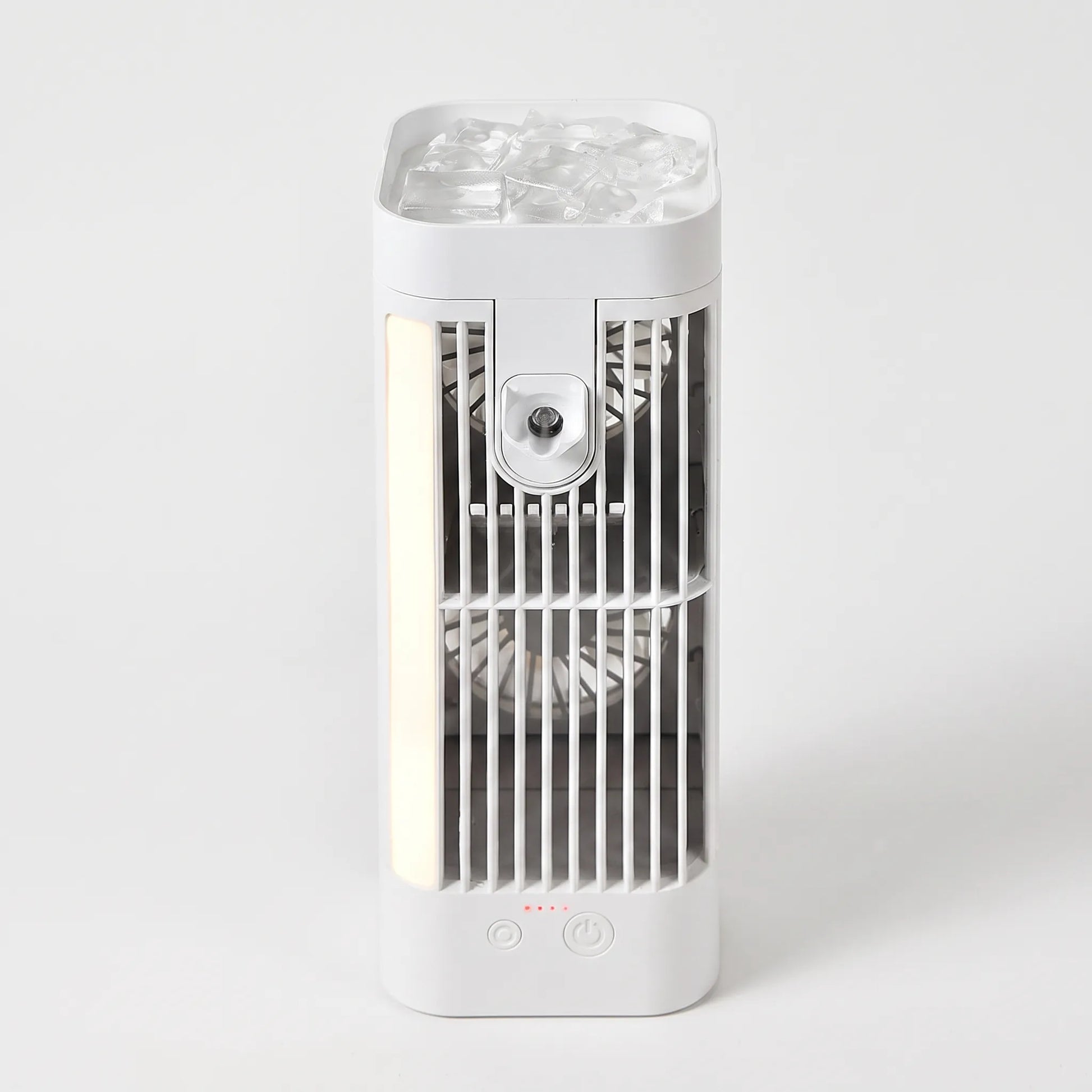 Breezov - Compact Vertical Desk Misting Fan
