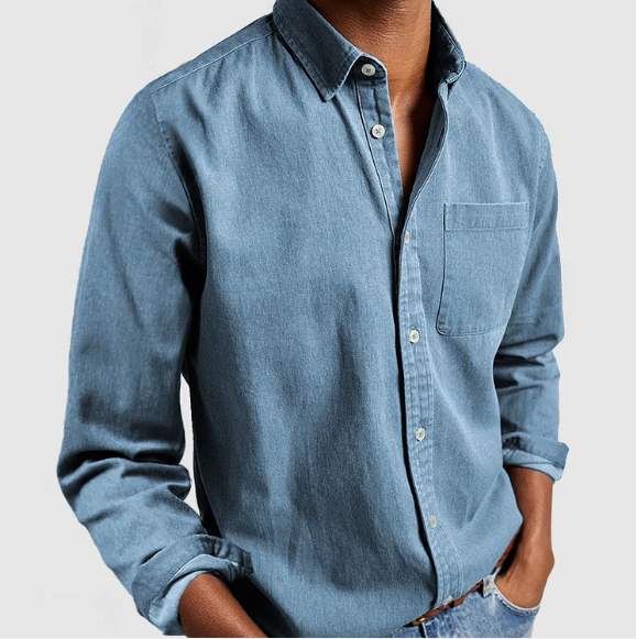Variant image for Classic White Button Down Shirt for Women - Relaxed Fit with Chest Pocket-19