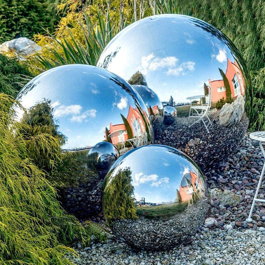 GleamGlobe | Stainless Steel Decorative Balls