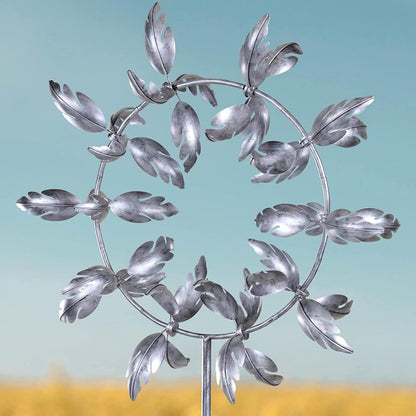 BreezeArt | Silent Garden Decoration with Rotating Leaves