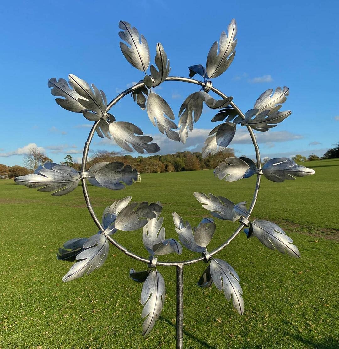 BreezeArt | Silent Garden Decoration with Rotating Leaves