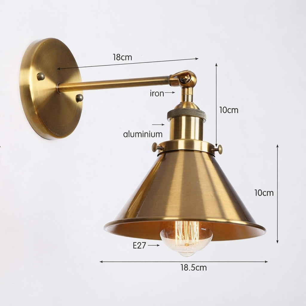 Caldon - Adjustable Single Arm Wall Sconce