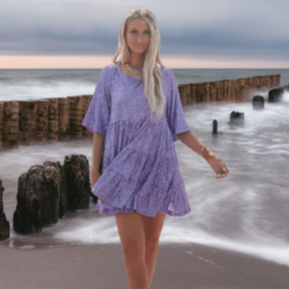 Variant image for Élodie | Women's Dress – Elegant Flared Hem for Effortless Style-16