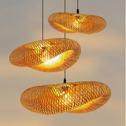 BambooGlow | Natural Bamboo Pendant Lamp