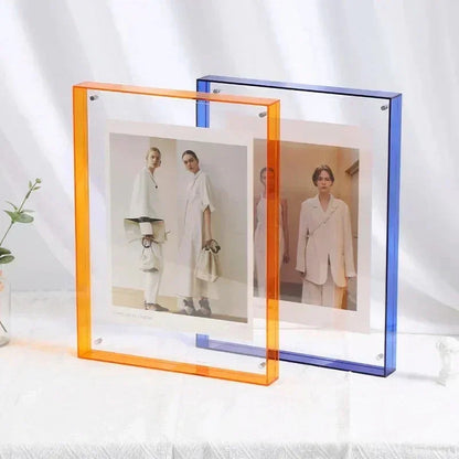 Clariza - Freestanding Transparent Picture Frame