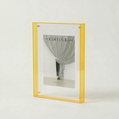 Clariza - Freestanding Transparent Picture Frame