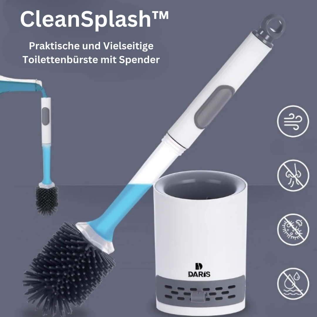 CleanSplash | Practical and Versatile Toilet Brush with Dispenser3