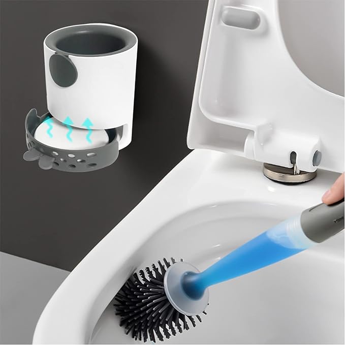 CleanSplash | Practical and Versatile Toilet Brush with Dispenser6