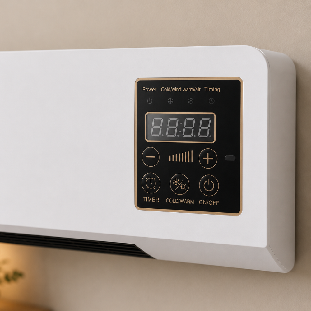 Climera - Modern Wall Mounted Heater With Fan