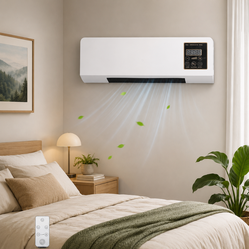 Climera - Modern Wall Mounted Heater With Fan