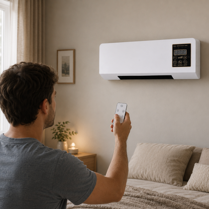 Climera - Modern Wall Mounted Heater With Fan
