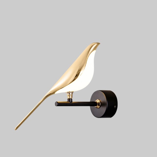 FeatherLight | Artistic Bird Wall Lamp