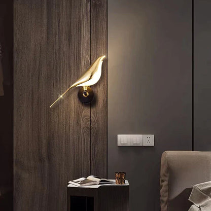 FeatherLight | Artistic Bird Wall Lamp