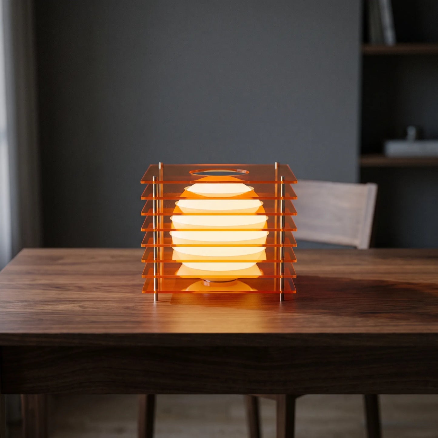 Cubisys - Geometric Layered Table Lamp