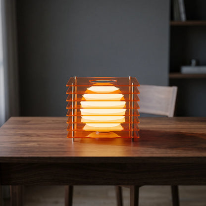 Cubisys - Geometric Layered Table Lamp