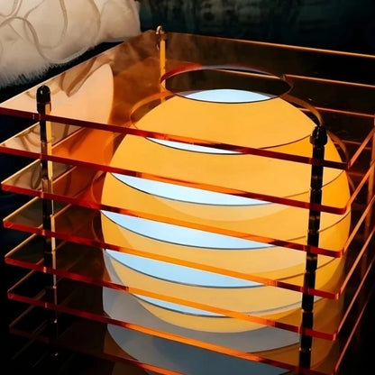 Cubisys - Geometric Layered Table Lamp
